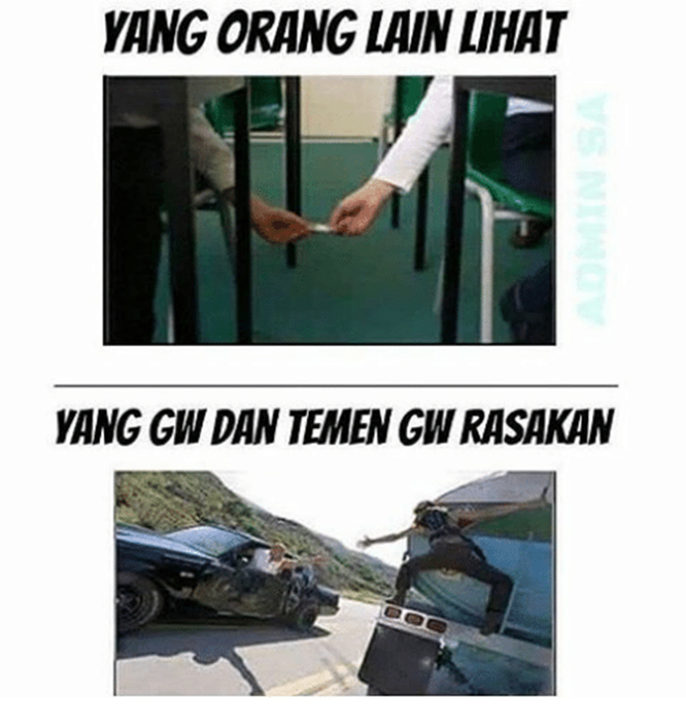 10 Meme Di Mata Orang Lain Vs Yang Gue Rasakan Relate Pol