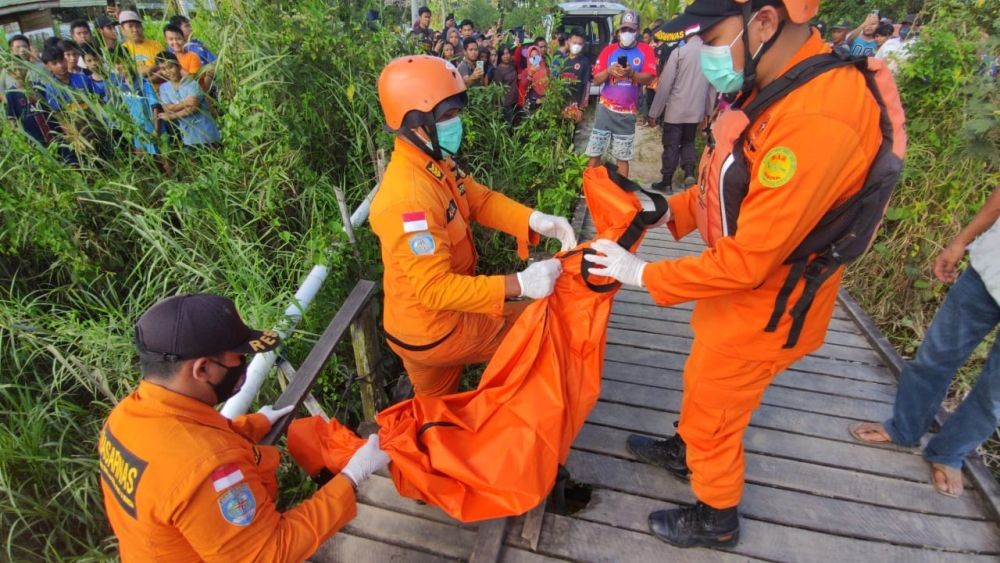 Korban Tenggelam di Sungai Mahakam Ditemukan 6 Km dari Lokasi Bencana 