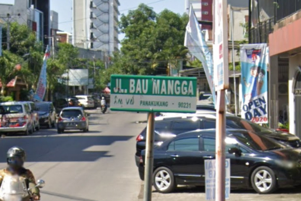 Meluruskan Salah Kaprah Nama Jalan Bau Mangga di Makassar
