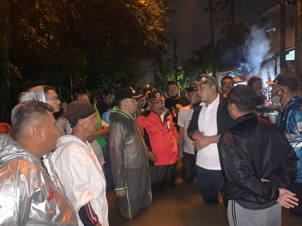 Sungai Meluap, 280 Rumah di Kawasan Medan Sunggal Terendam