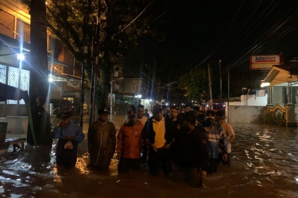 Sungai Meluap, 280 Rumah di Kawasan Medan Sunggal Terendam