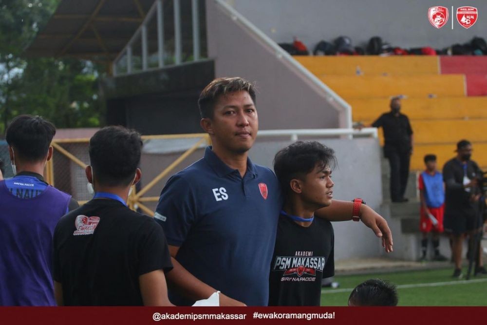 Erik Saputra, Pemoles Bakat Pemain Muda di Akademi PSM Makassar