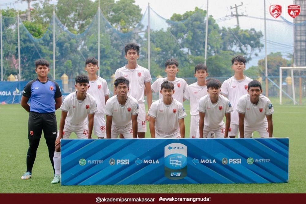 Tekuk Persib di Final, Ramang Muda PSM Makassar Juara U-16 EPA 2021