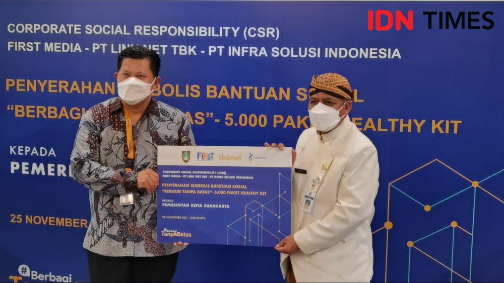 Siswa di Solo Dapat Bantuan 5.000 Paket Healthy Kit Untuk PTM