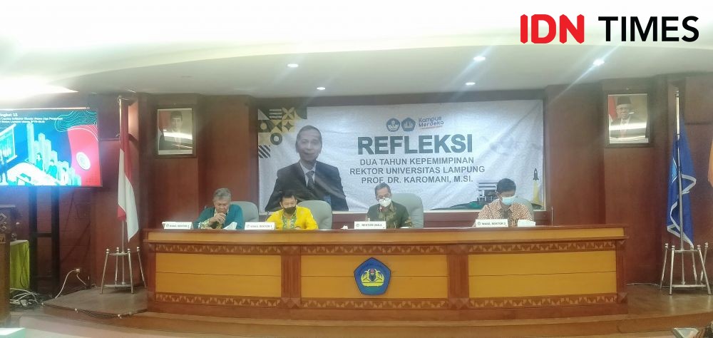 Karomani 2 Tahun Jabat Rektor Unila, Pendapatan Kampus Rp331,4 Miliar