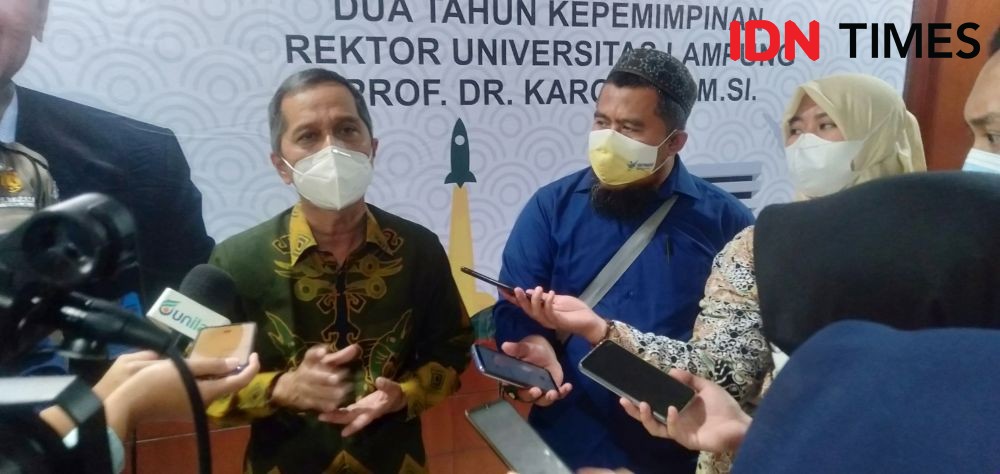 Pasca OTT KPK, Rumah Dinas dan Pribadi Rektor Unila Karomani Sepi