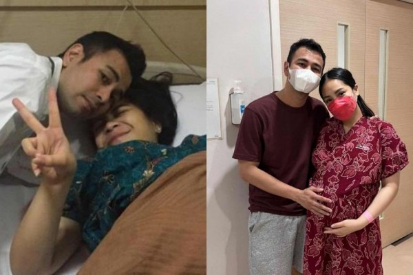 10 Potret Momen Haru Nagita Slavina Lahiran Rafathar dan Anak Ke-2