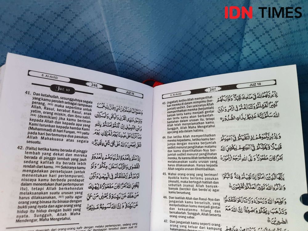 Urutan Surah dalam Al Qur’an Juz 10, Lengkap dengan Kandungannya