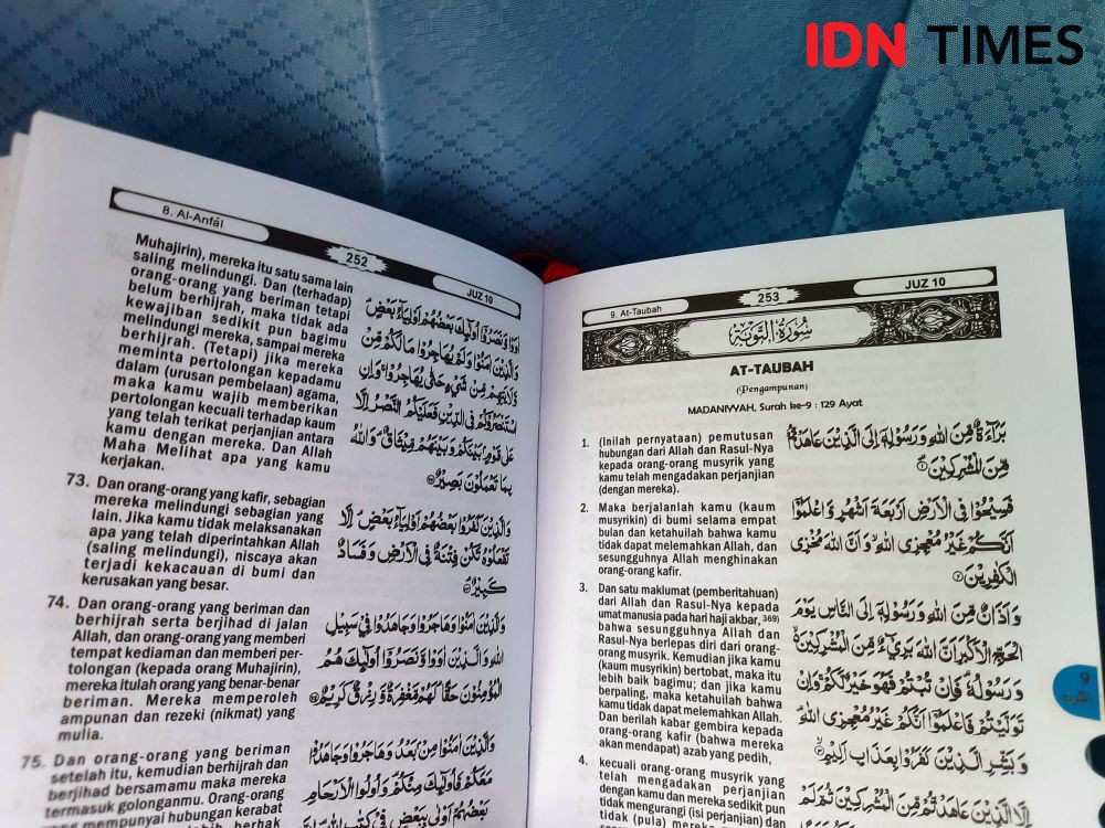 Urutan Surah dalam Al Qur’an Juz 10, Lengkap dengan Kandungannya