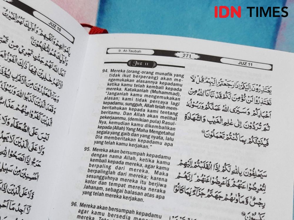 Urutan Surat dalam Al-Qur’an Juz 11, Lengkap dengan Kandungannya