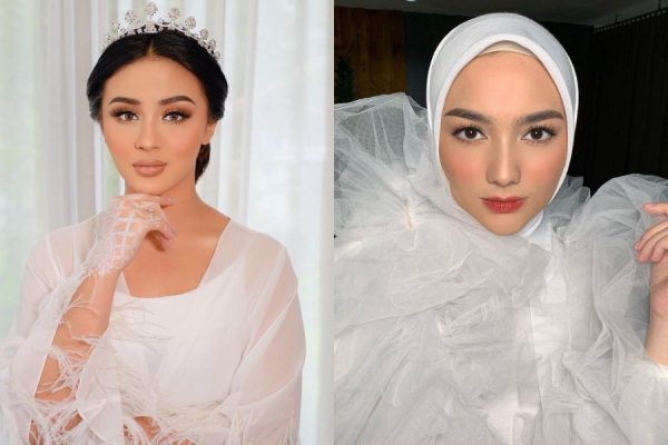 11 Adu Gaya Makeup Margin Wieheerm dan Citra Kirana, Memikat Mata!