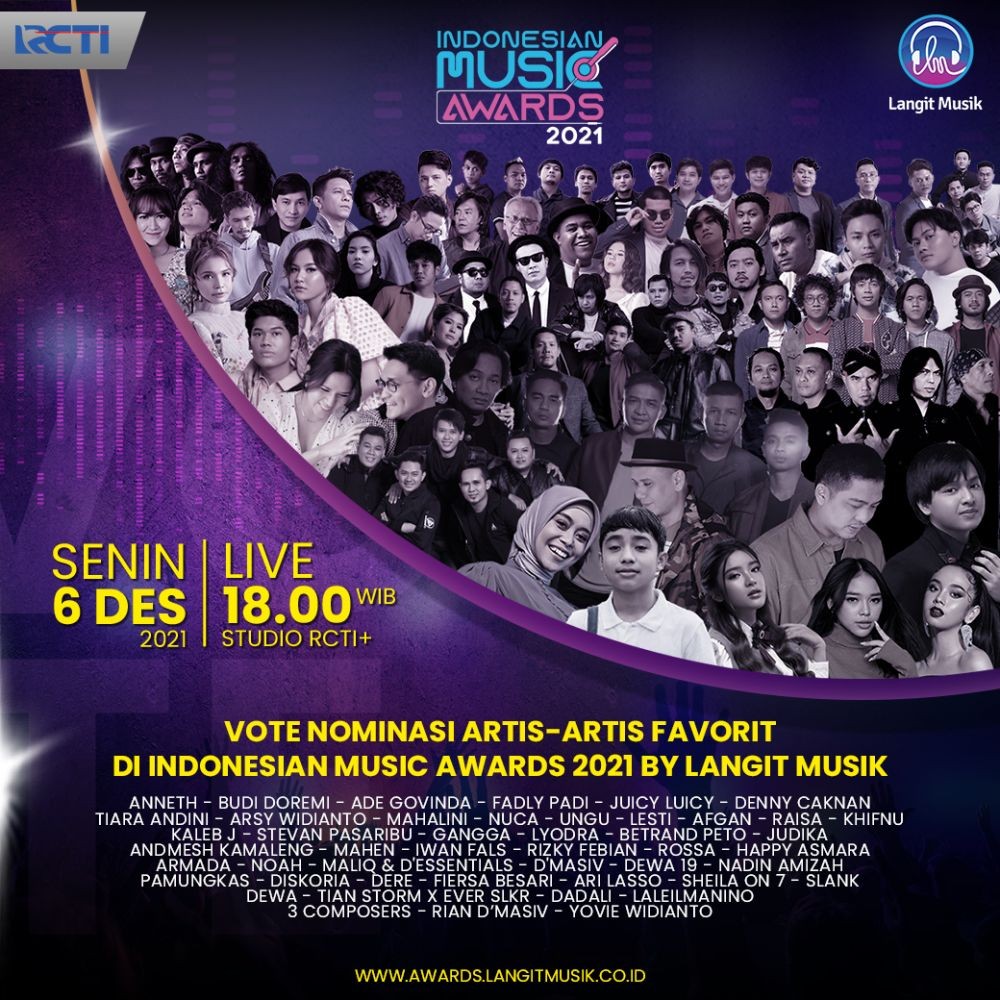Indonesian Music Awards 2021 Yakin Tembus 10 Juta Voters!