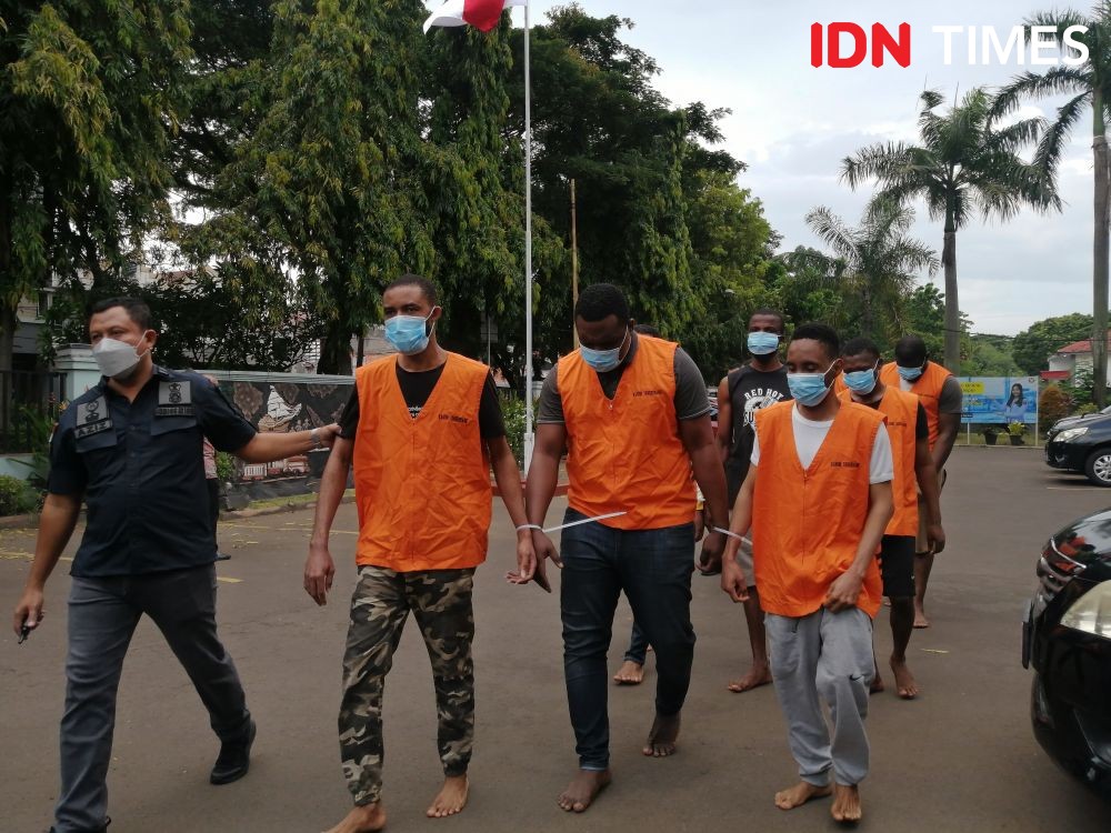 Terindikasi Cyber Crime, 24 WN Afrika Ditangkap Imigrasi Tangerang
