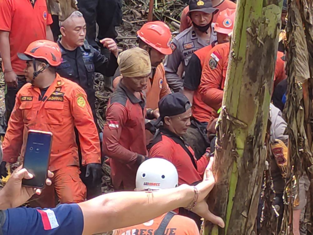 Korban Longsor di Gianyar Ditemukan Terjepit Ranting Pohon Bambu