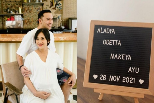 Lahirkan Bayi Perempuan, Arti Nama Anak Keempat Nola B3
