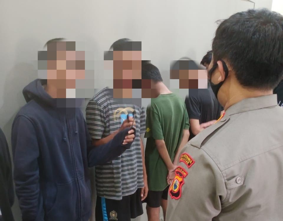 Polisi Tangkap 11 Pelaku Penyerangan SMA dan Kafe di Makassar
