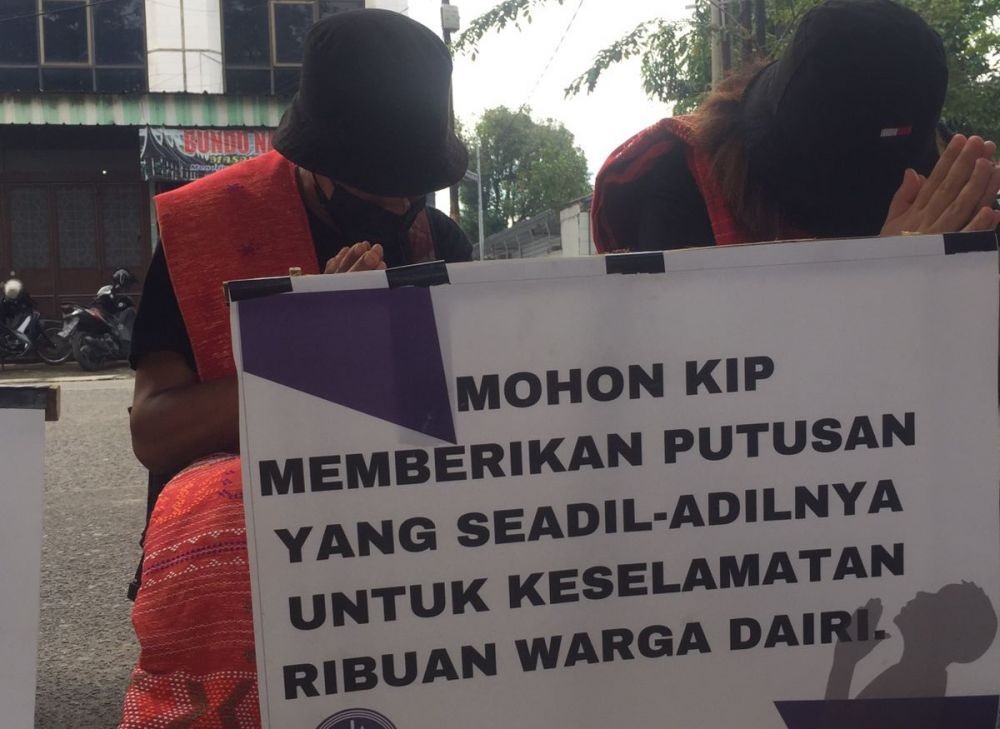 Buntut Penolakan Tambang PT DPM, KIP Sumut Digeruduk Massa