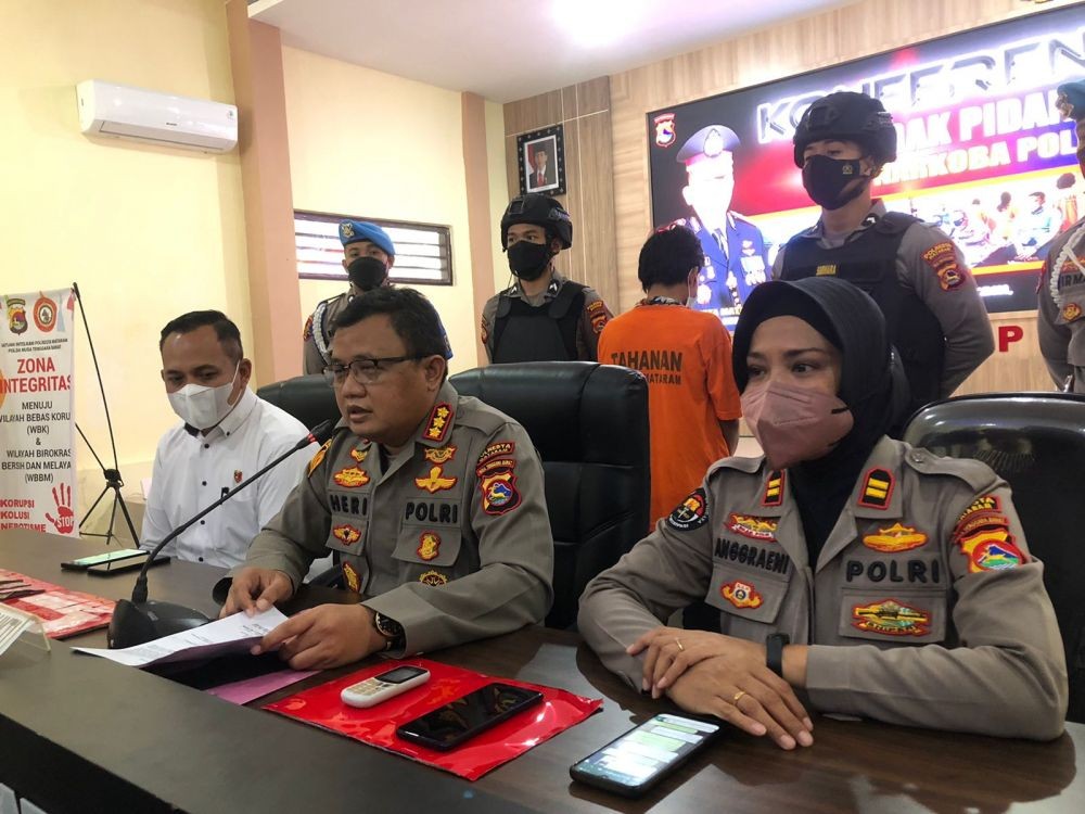 Pengedar Sabu di Mataram Ditangkap saat Hendak Transaksi