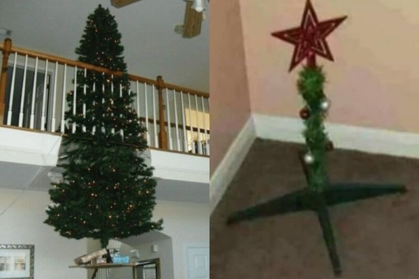 10 Pohon Natal ini Punya Bentuk dan Dekorasi yang Bikin Ketawa Ngakak