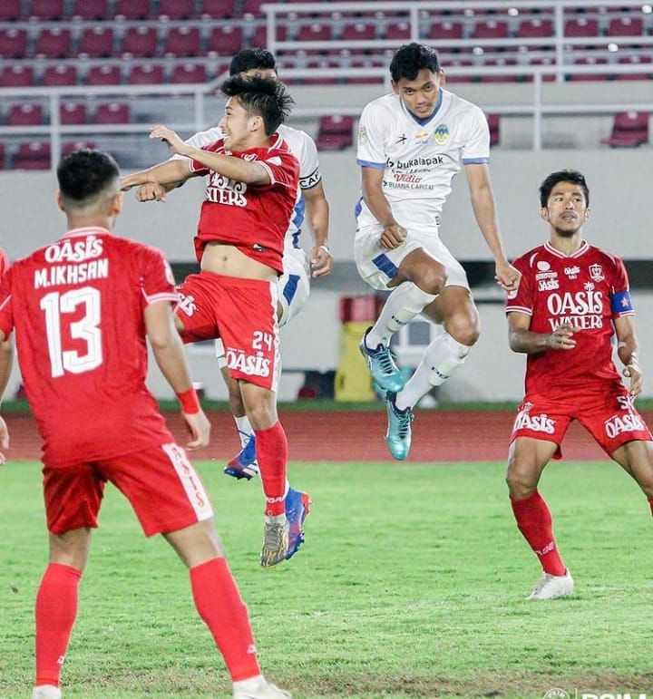 Momen Kemenangan PSIM Lawan Persijap sekaligus Masuk 8 Besar   