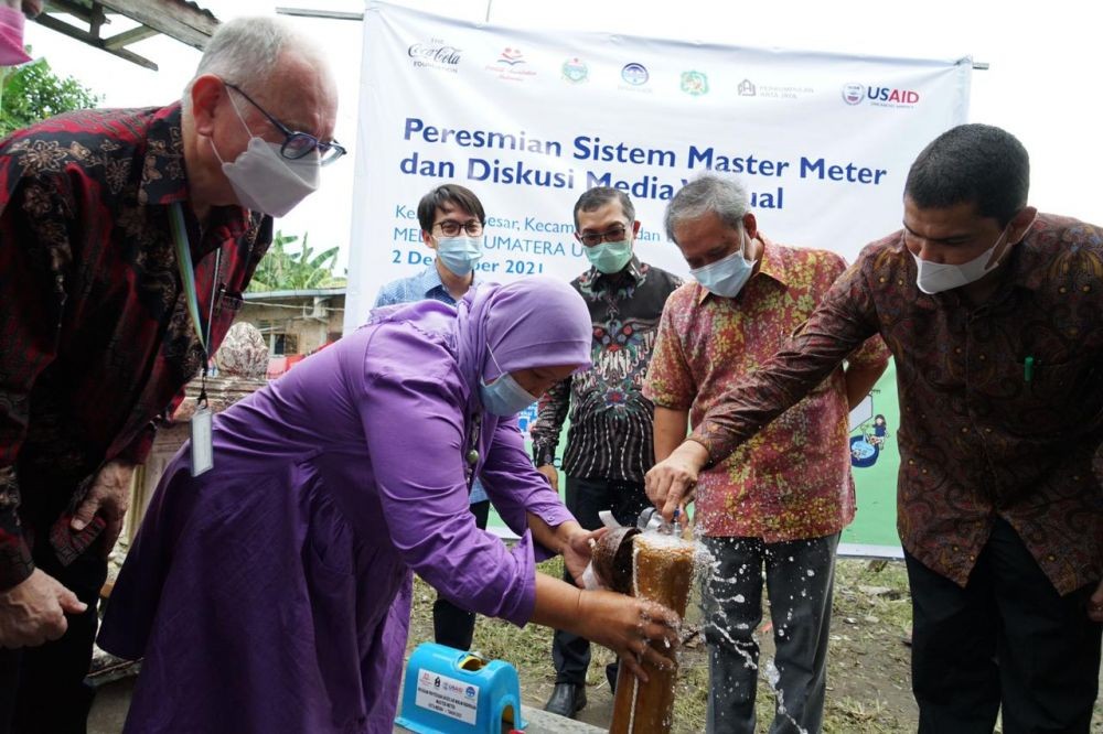 Master Meter, Jadi Strategi Penuhi Kebutuhan Akses Air di Kota Medan