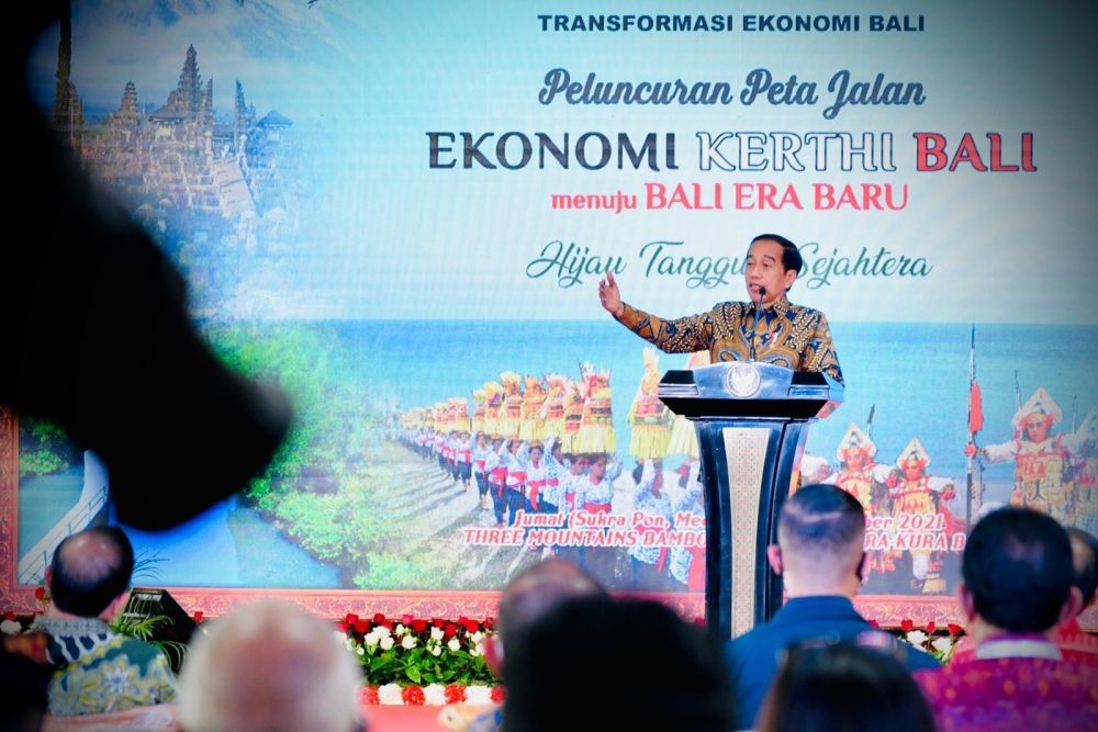 Jokowi: Ekonomi di Bali Alami Kontraksi Paling Dalam Dibanding Lainnya