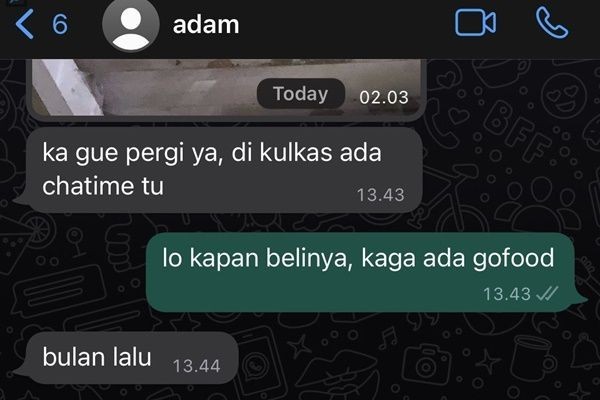 10 Chat WhatsApp Kakak Adik Ini Bikin Ngakak, Gak Pernah Akur