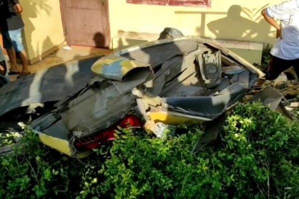 Angkot Ditabrak Kereta Api karena Terobos Palang, 4 Penumpang Tewas