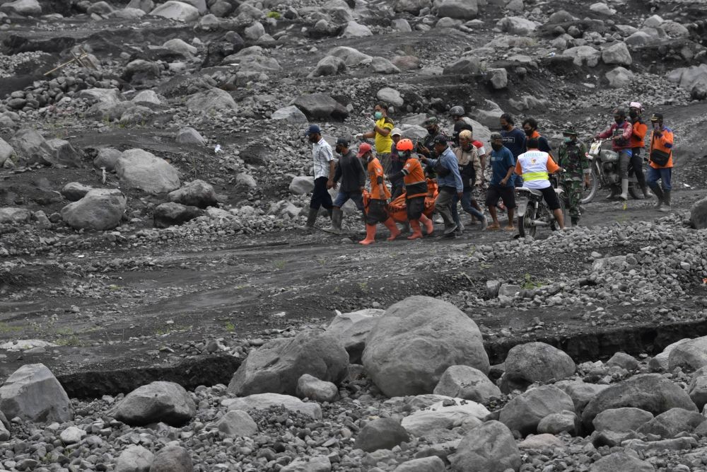 25 Jenazah Korban Erupsi Semeru Teridentifikasi