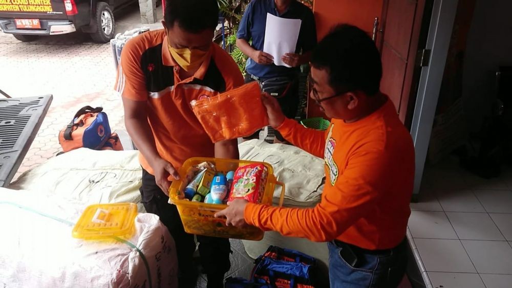 BPBD Tulungagung Juga Bergerak Bantu Pengungsi Erupsi Gunung Semeru