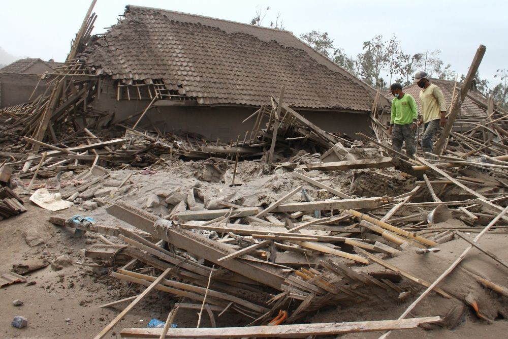 Rumah Korban Erupsi Dilaporkan Terjarah, Polisi Perketat Pengamanan