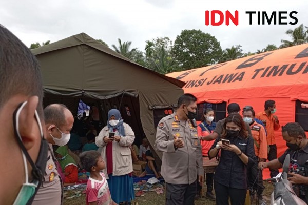 K9 Polda Jatim Turun, Bantu Lacak Jenazah yang Tertimbun