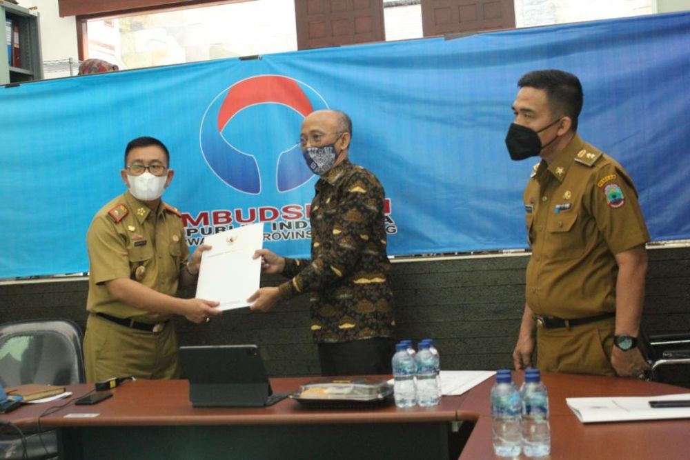 Ombudsman Lampung Soroti Pelaksanaan Vaksinasi dan Manajemen Limbah B3