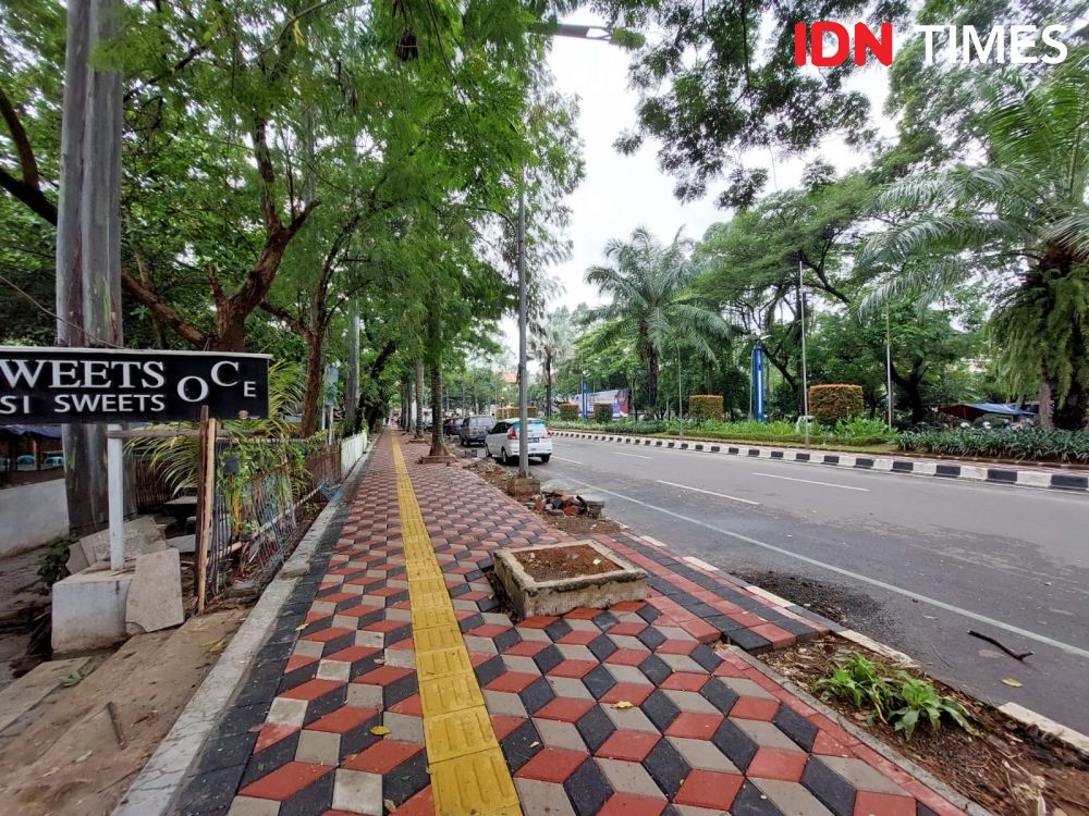Potret Pedestrian Rp3,7 Miliar di Puspemkot Tangerang