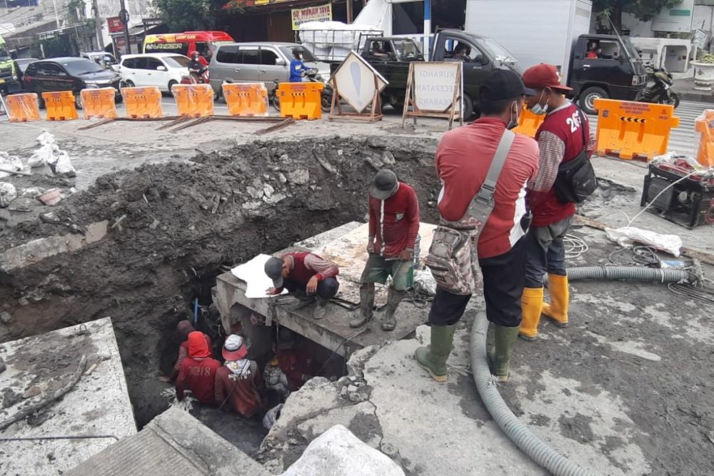 Pemkot Bangun Saluran di Kedung Cowek, Air Langsung Dibuang ke Laut
