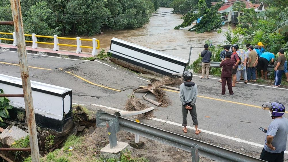 Jembatan Rusak karena Banjir, Pemprov NTB Alokasi Anggaran Rp15 Miliar