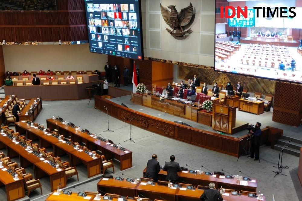 [KALEIDOSKOP 2021] DPR Hanya Sahkan 5 UU Dari 37 Prolegnas