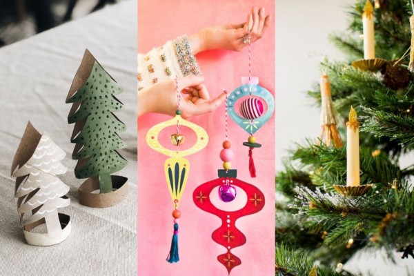 10 DIY Ornamen Natal dari Kertas, Gak Bikin Dompet Menangis!
