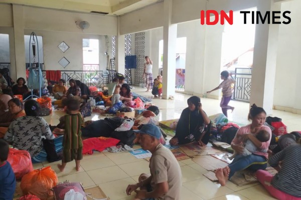 Pengungsi Banjir di Makassar Capai 4.809 Orang