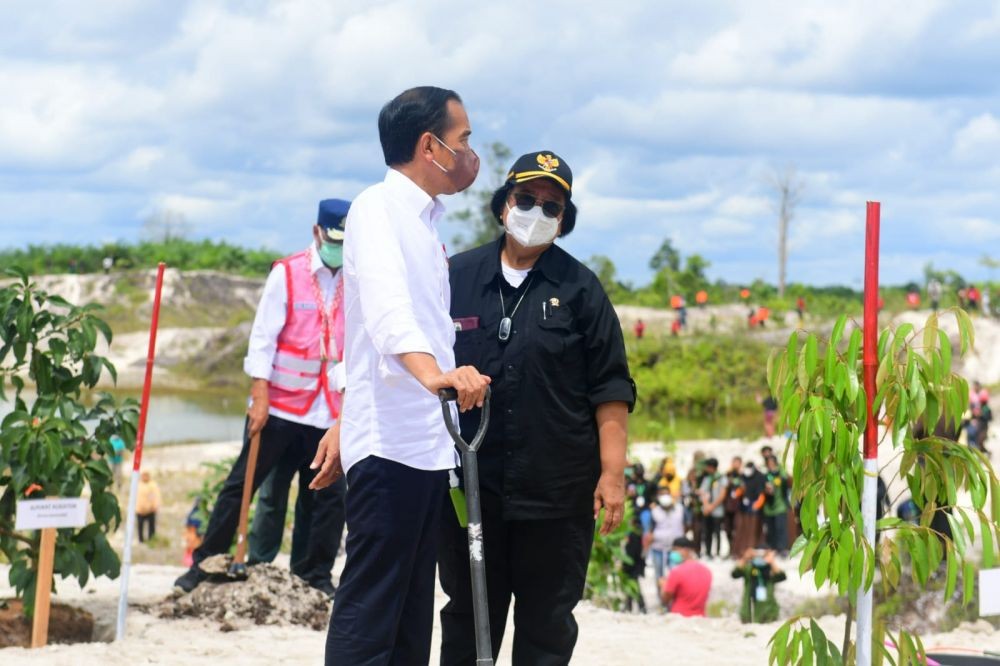 Jokowi: Kerusakan Sungai Kalimantan karena Tambang dan Perkebunan