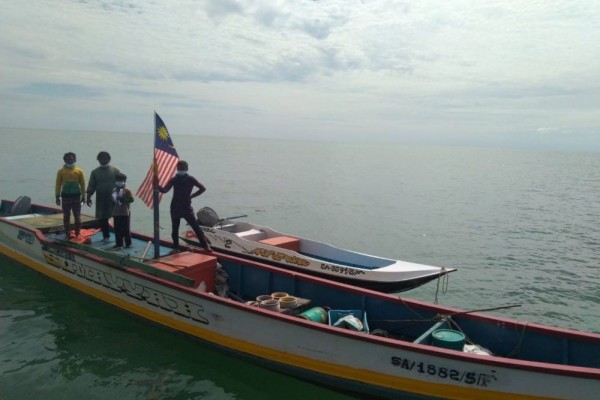 Kapal Nelayan Malaysia Ditangkap di Perairan Sulawesi