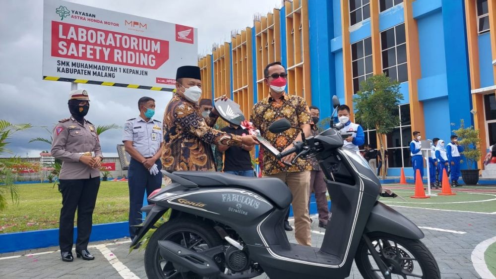 Keren, Ini Potret Safety Riding Lab Astra Honda Ke-4 di Indonesia