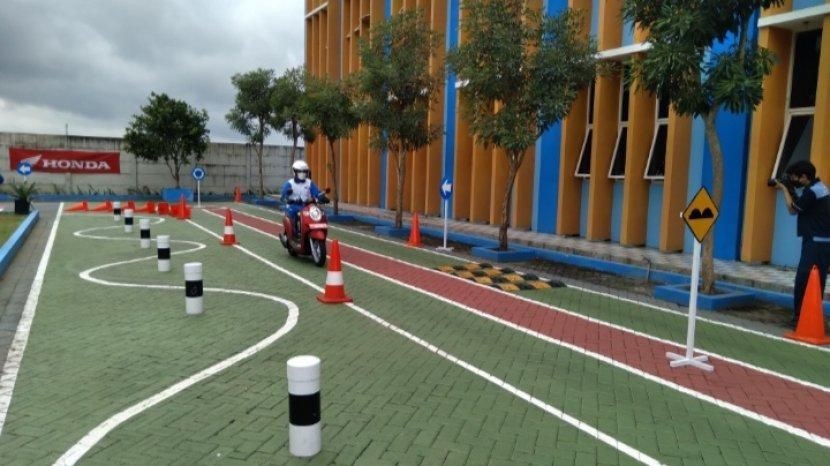 Keren, Ini Potret Safety Riding Lab Astra Honda Ke-4 di Indonesia