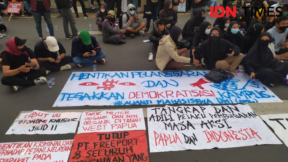 Aksi Hari HAM di Makassar, Ini Tuntutan untuk Rezim Jokowi-Ma'ruf