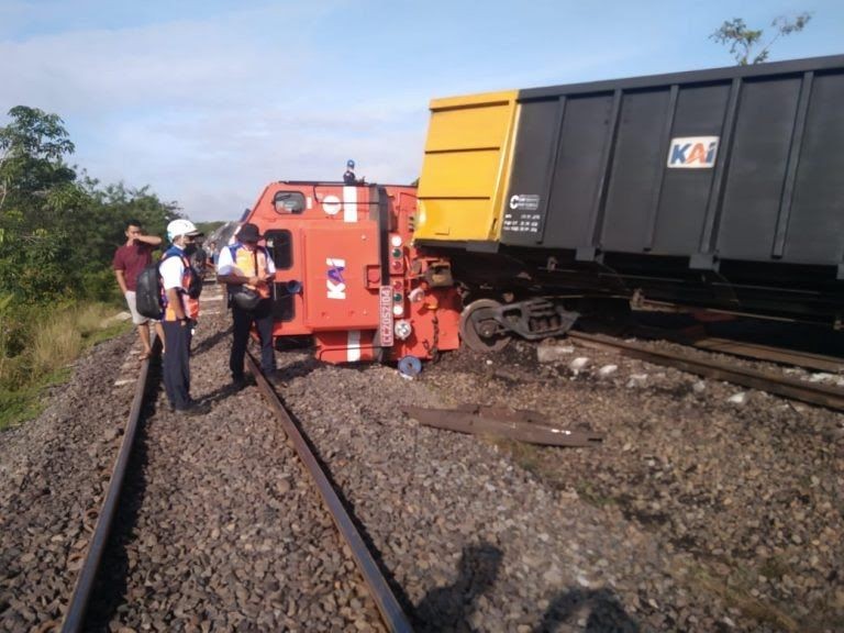 Kecelakaan Babaranjang di Muara Enim, Dua Perjalanan Kereta Batal