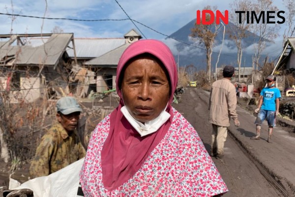 Meja Makan Selamatkan Ngatiyem dari Awan Panas Erupsi Gunung Semeru