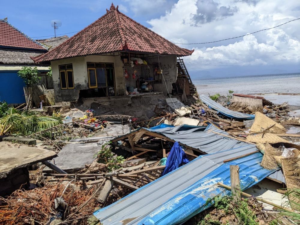 Cerita Korban Banjir Bandang di Nusa Penida Selamatkan diri