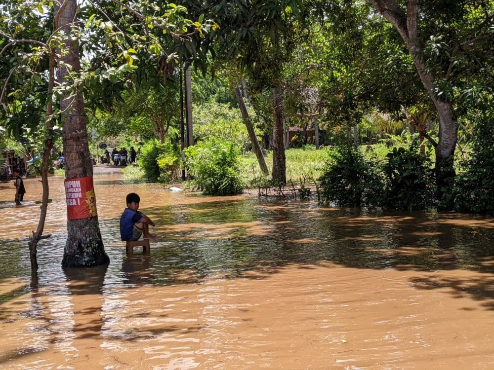 [POTRET] Banjir Bandang Jadi Bencana Terparah di Nusa Penida Bali