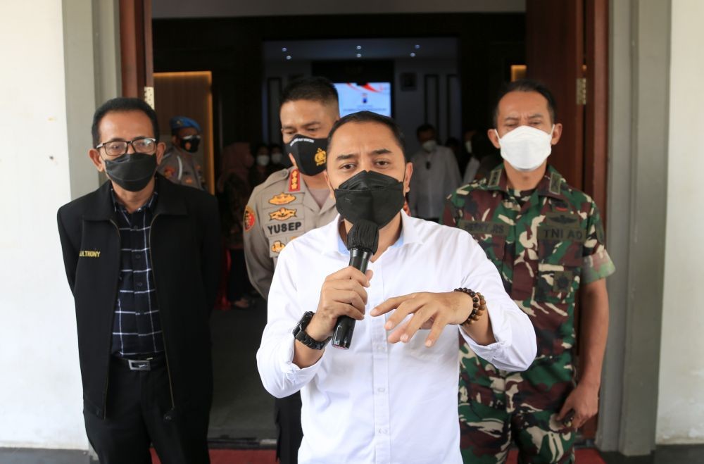 Jelang Nataru, Forkopimda Surabaya Siapkan Pengamanan