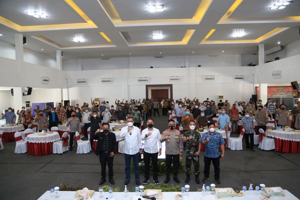 Jelang Nataru, Forkopimda Surabaya Siapkan Pengamanan